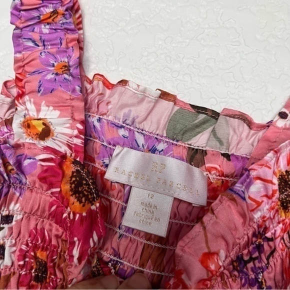 NWOT Rachel Parcell Floral Tiered Midi Dress - Picture 6 of 8